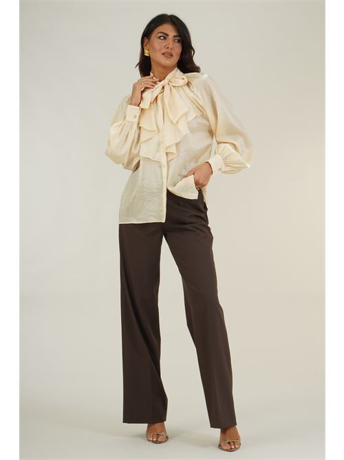Camicia laminata Twins Fantasy | T5124IVORY